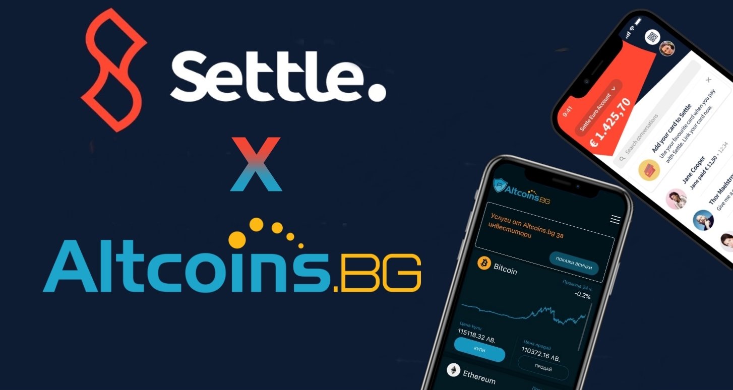 Нов метод на плащане - купи крипто с карта през Settle! Нов метод на плащане - купи крипто с карта през Settle!