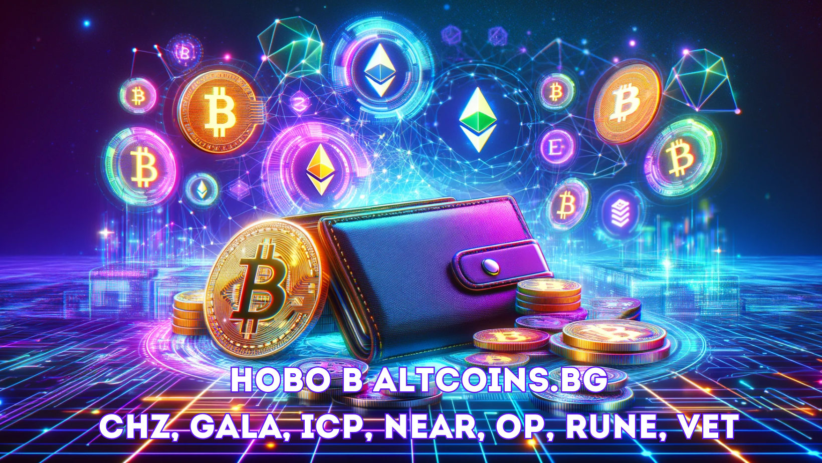 Ново в Altcoins.bg: CHZ, GALA, ICP, NEAR, OPTIMISM, RUNE, VET