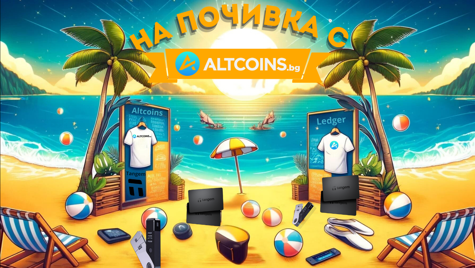 На Почивка с Altcoins-промоция