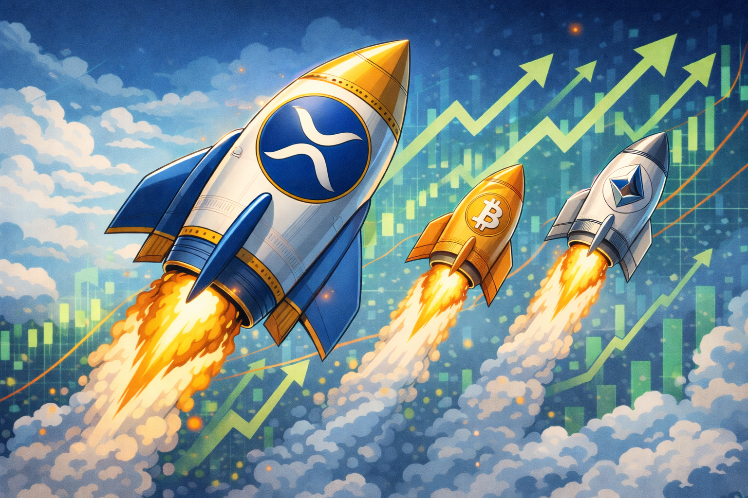 Why is XRP currently outperforming Bitcoin and Ethereum?