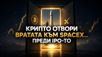 Крипто отвори вратата към SpaceX… преди IPO-то