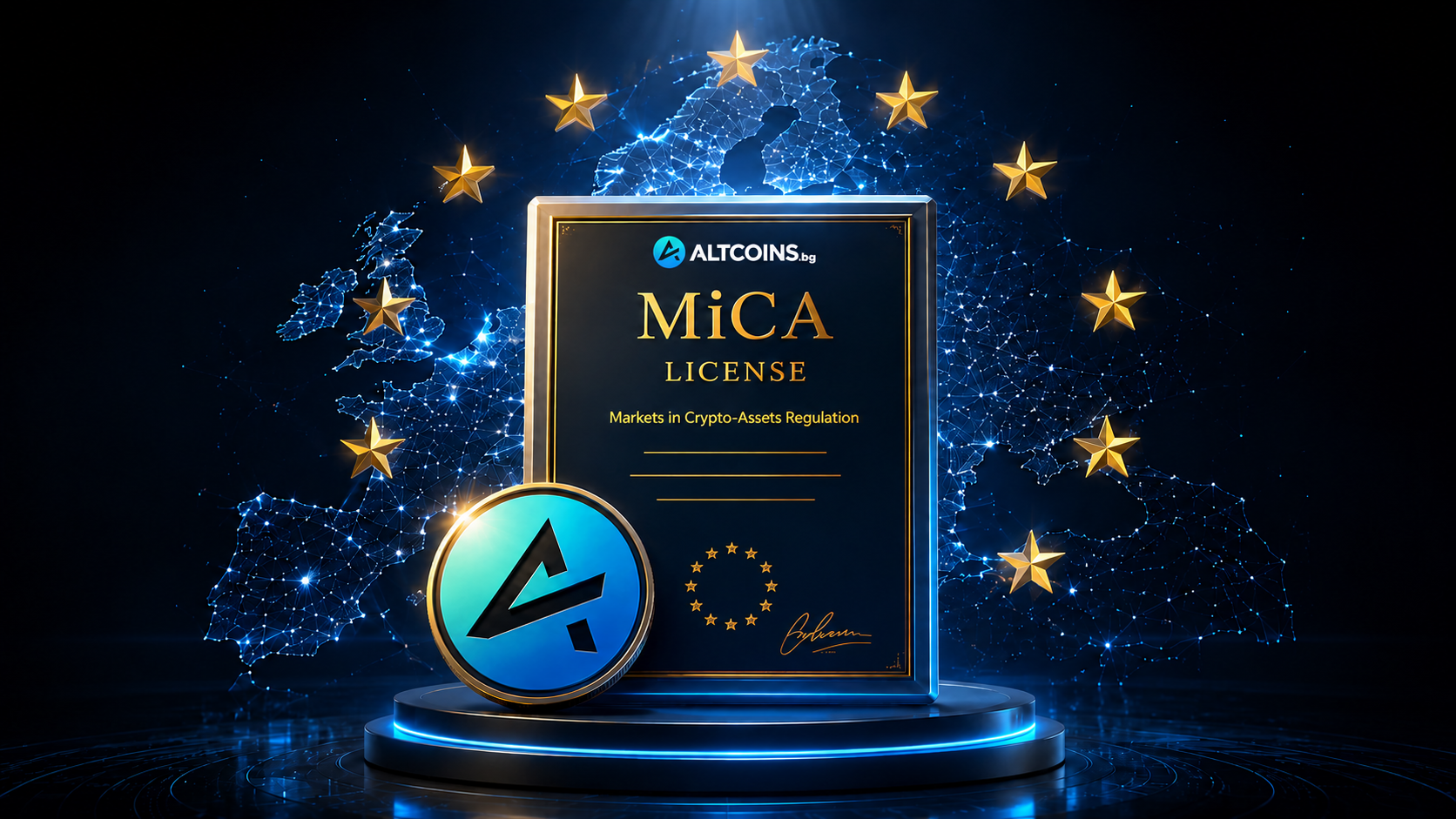 We Made It! Altcoins.bg Is Now MiCA Licensed