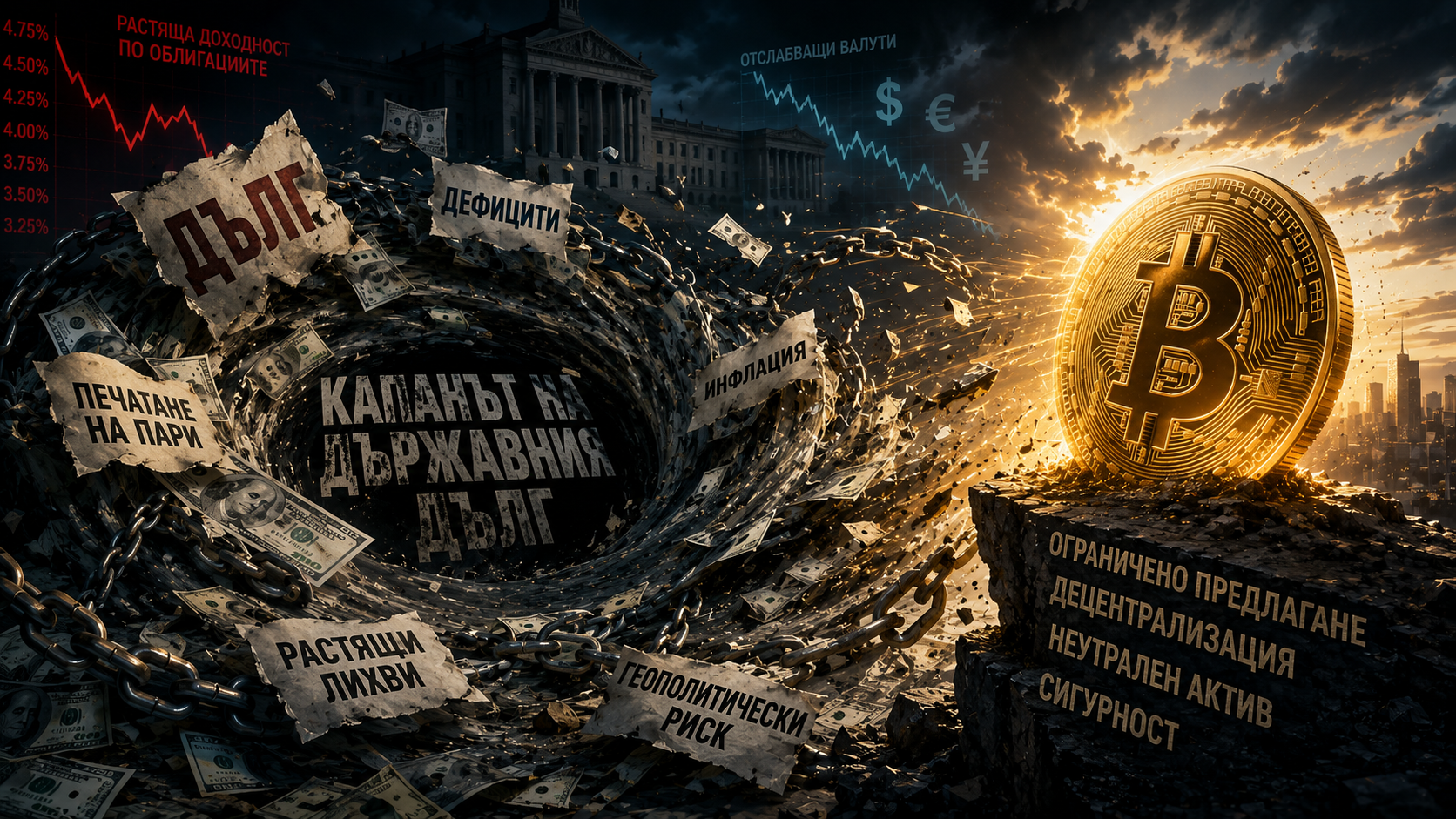 The Public Debt Trap: Why Bitcoin Might Be the Solution