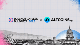 Altcoins.bg ще бъде част от Blockchain Week Bulgaria 2026