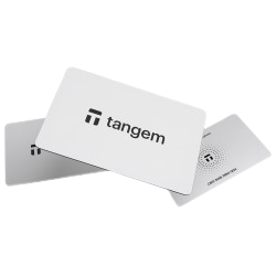 LIMITED EDITION: Бял Tangem Wallet с 3 карти
