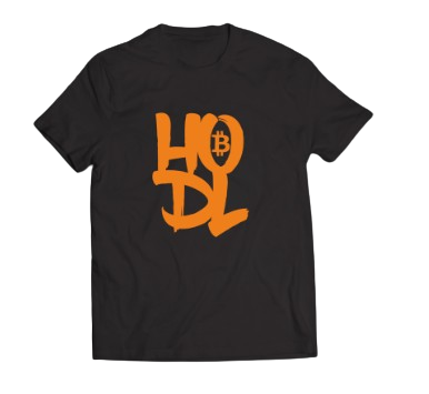 Крипто тениска "HODL"