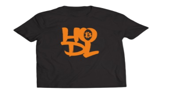 Крипто тениска "HODL"